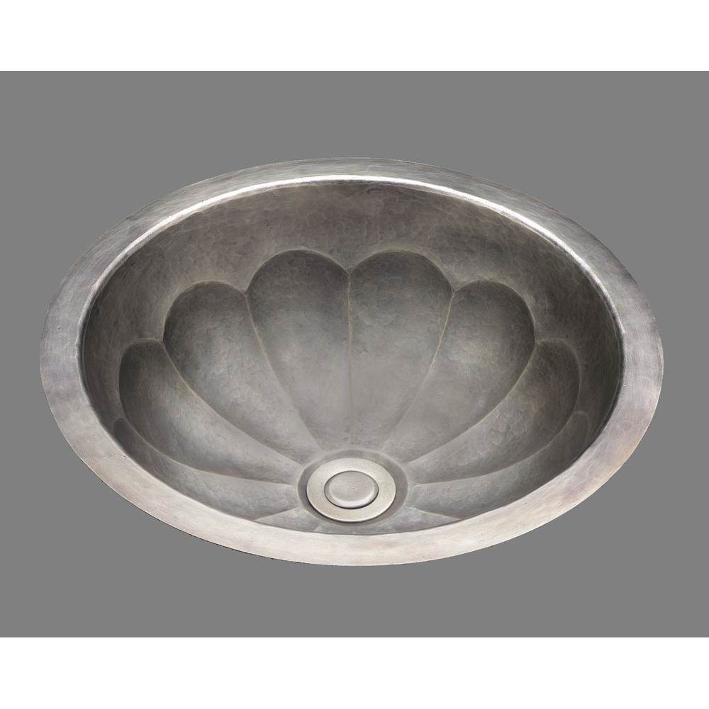Alno Small Round Lavatory Garland Pattern, Undermount and Drop In