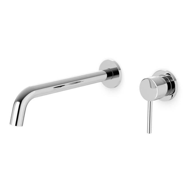 Artos Opera In Wall Lav Faucet, Single Handle, Extended Spout, Chrome