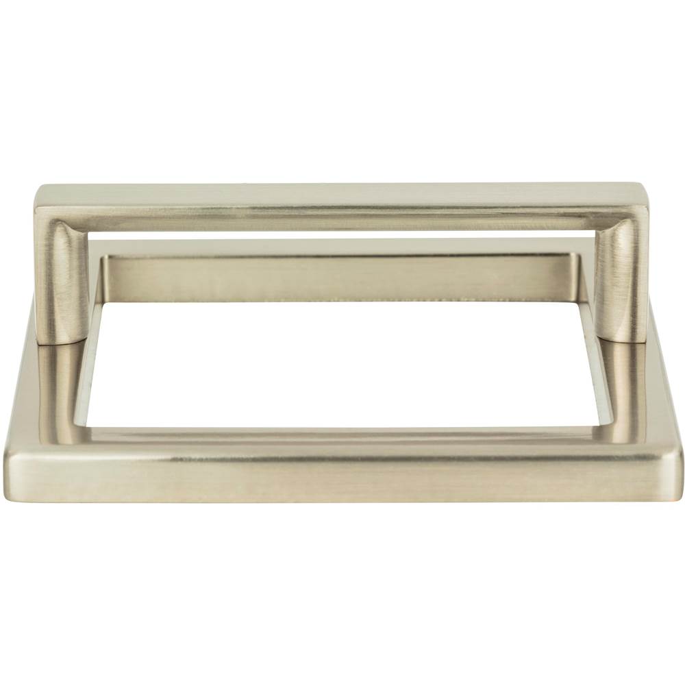 Atlas Tableau  Square Base and Top 3 Inch (c-c) Brushed Nickel
