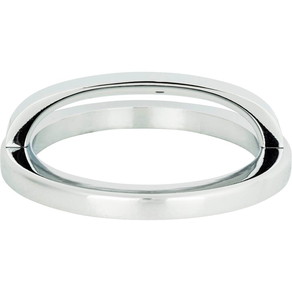 Atlas Tableau Round Base and Top 3 Inch (c-c) Polished Chrome
