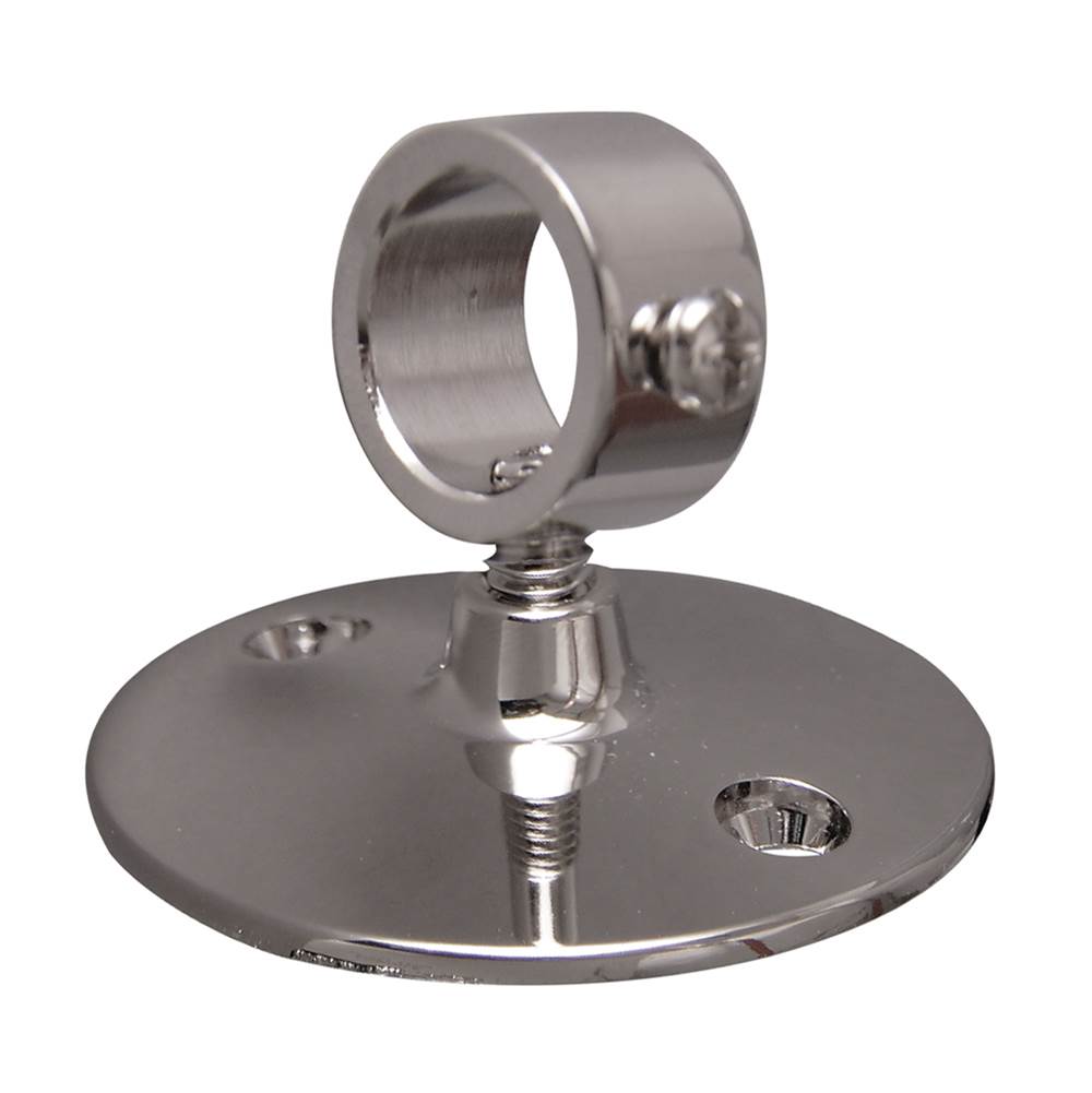 Barclay Wall Support for 4185, Polished Chrome
