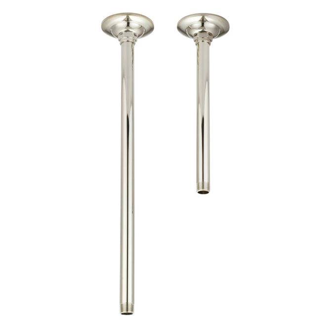 Barclay 10'' Ceiling Mount Brass Tube