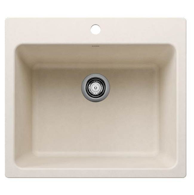 Blanco Liven Dual Mount Laundry Sink - Soft White