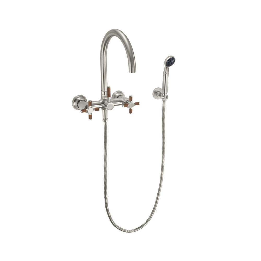 California Faucets Industrial Wall Mount Tub Filler