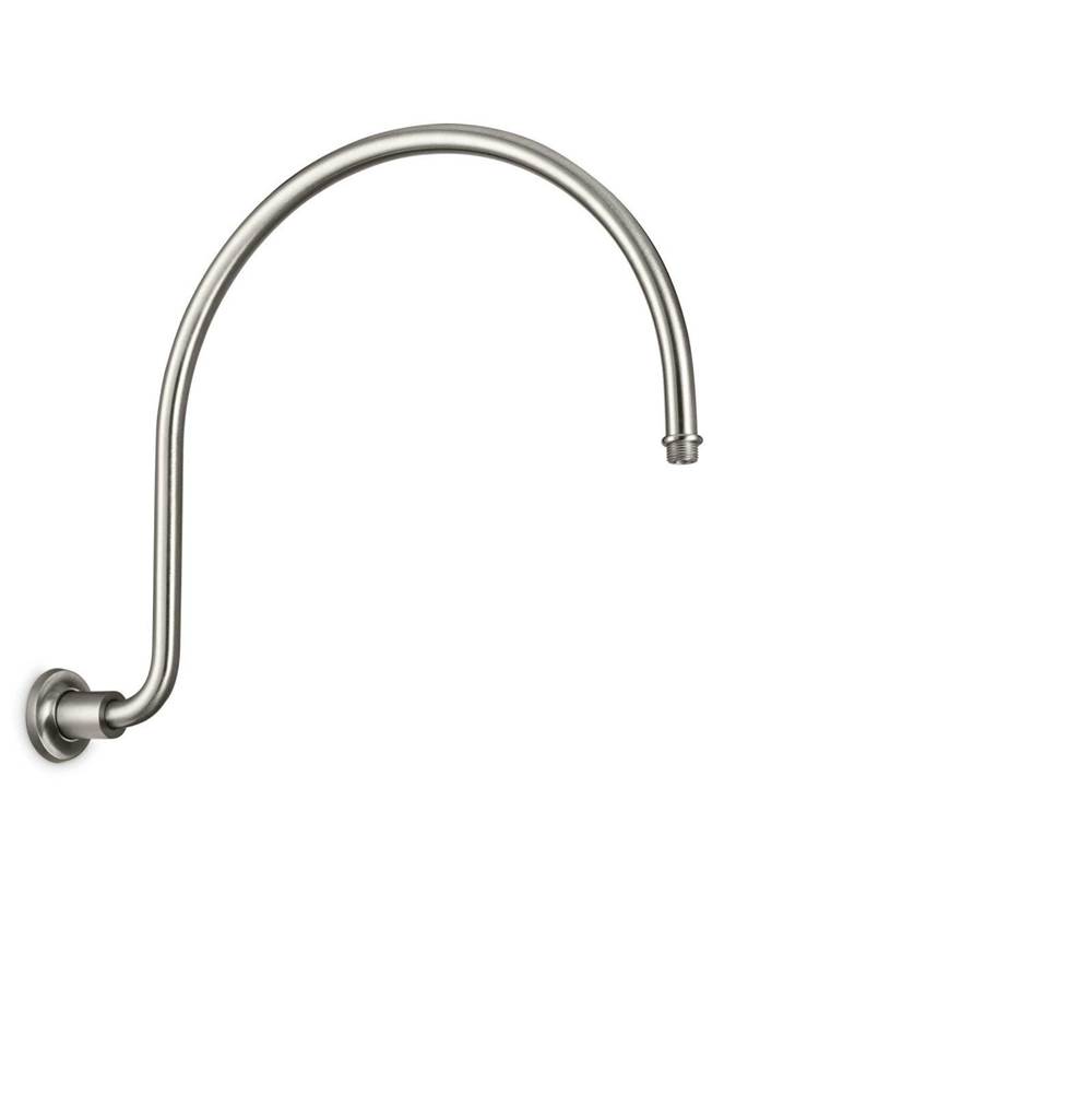 California Faucets Curved Shower Arm - Concave Base
