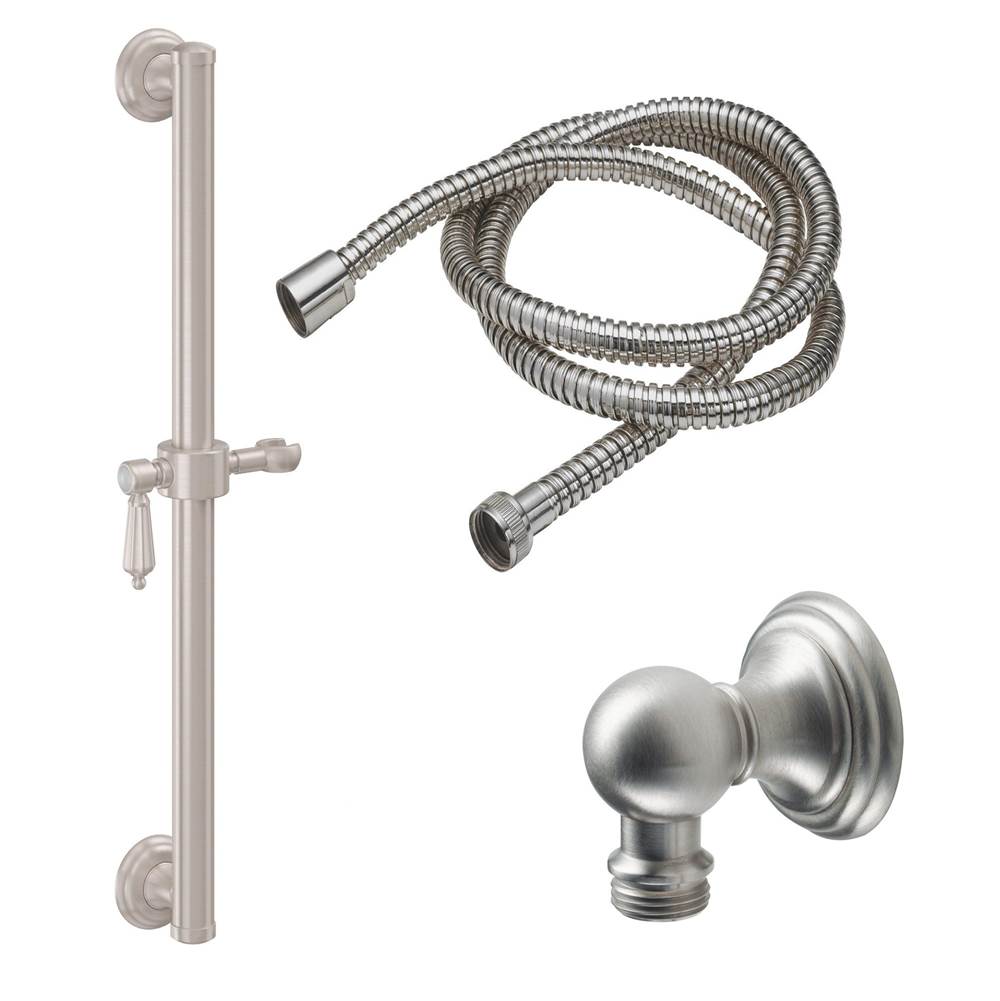 California Faucets 30'' Grab Bar Handshower Kit - Lever Handle with Line Base