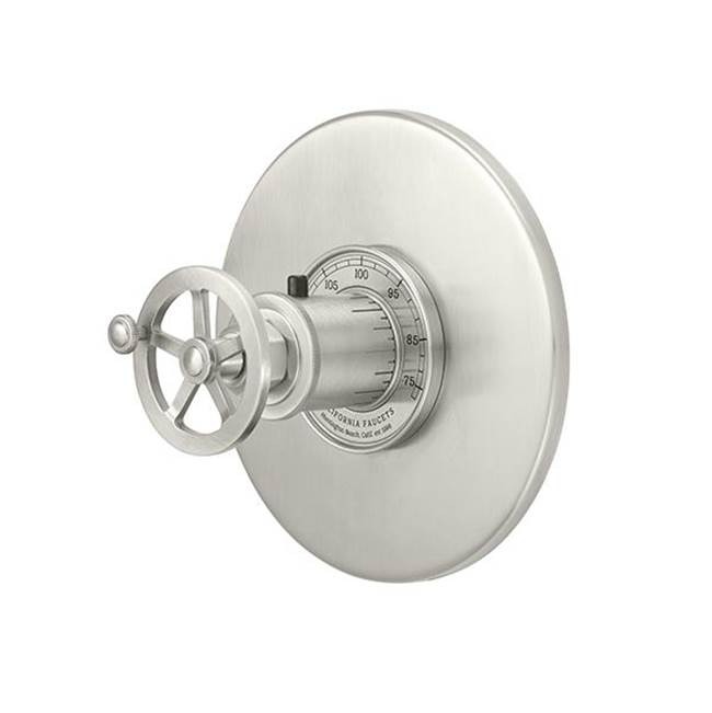 California Faucets StyleTherm ® Round - Wheel Handle