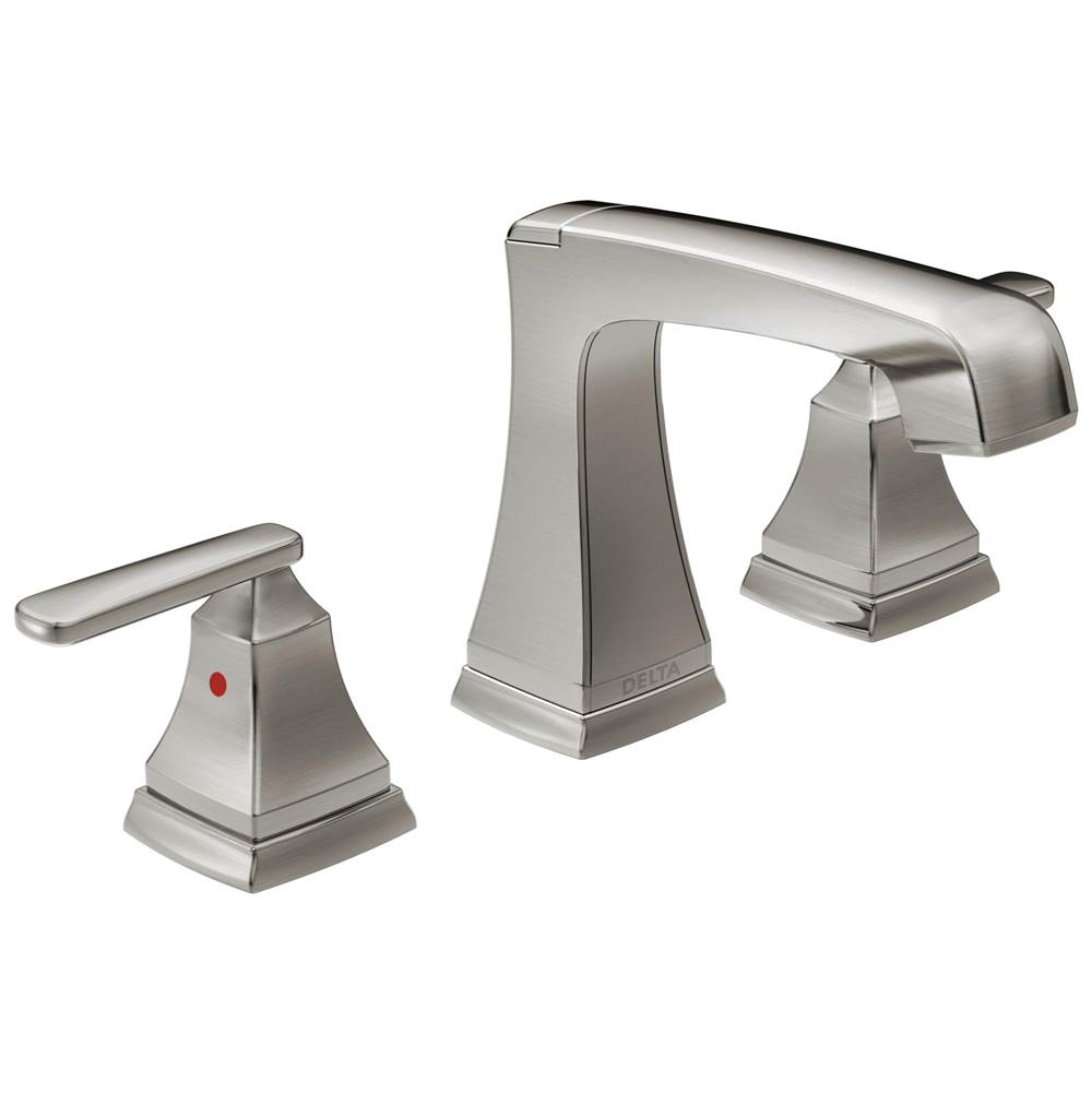 Delta Faucet Ashlyn® Two Handle Widespread Bathroom Faucet with EZ Anchor®