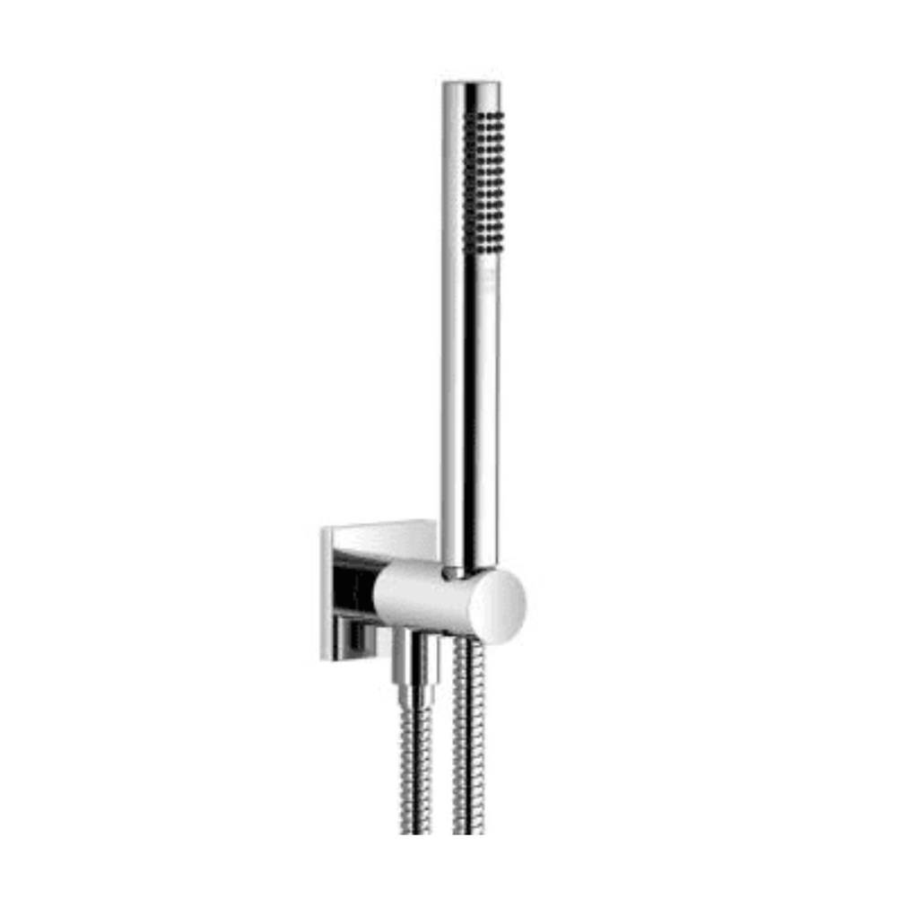Dornbracht Hand Shower Set With Integrated Wall Bracket In Polished Chrome