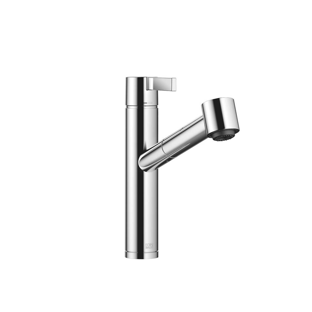 Dornbracht Single-Lever Mixer Pull-Out With Spray Function In Dark Platinum M