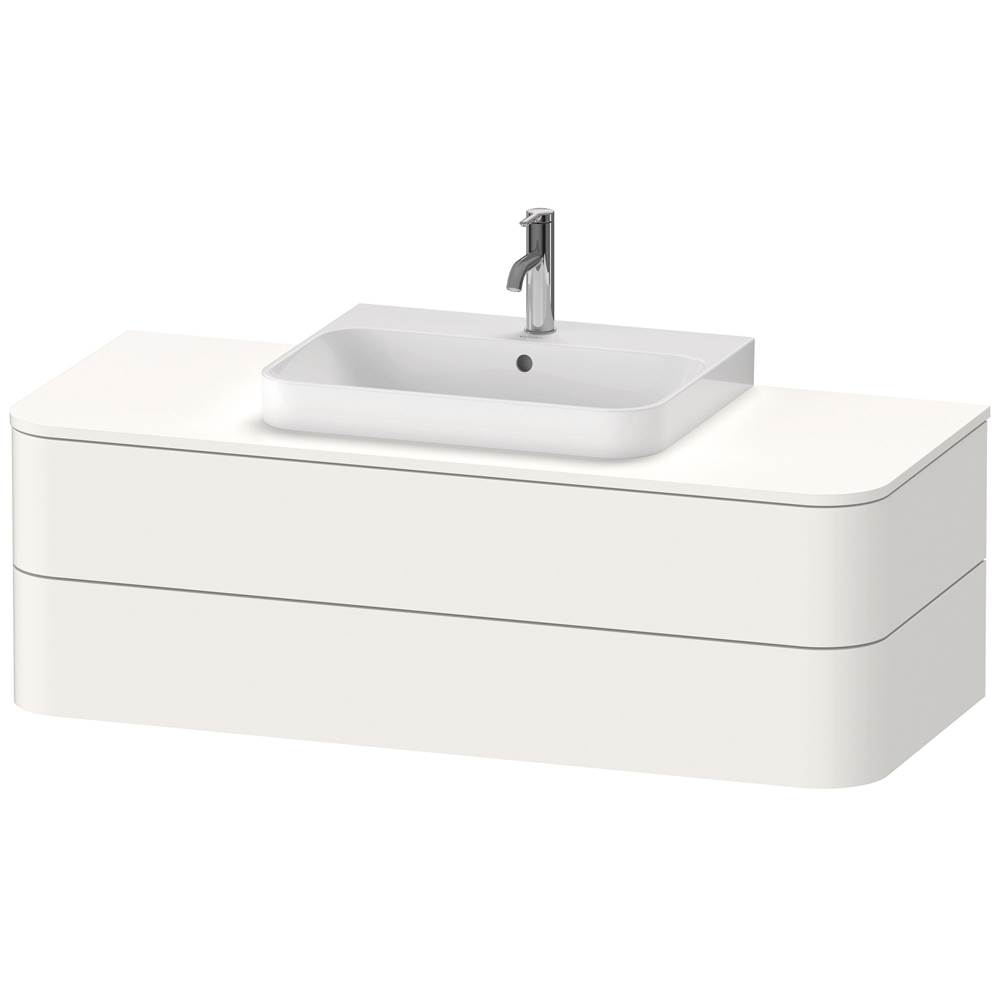 Duravit Happy D.2 Plus Two Drawer Wall-Mount Vanity Unit White