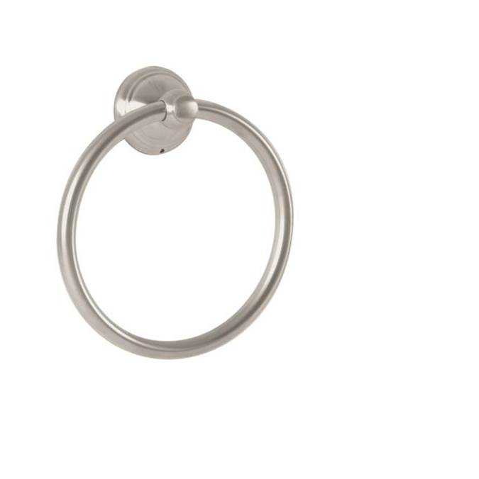 Hansgrohe C Accessories Towel Ring in Brushed Nickel