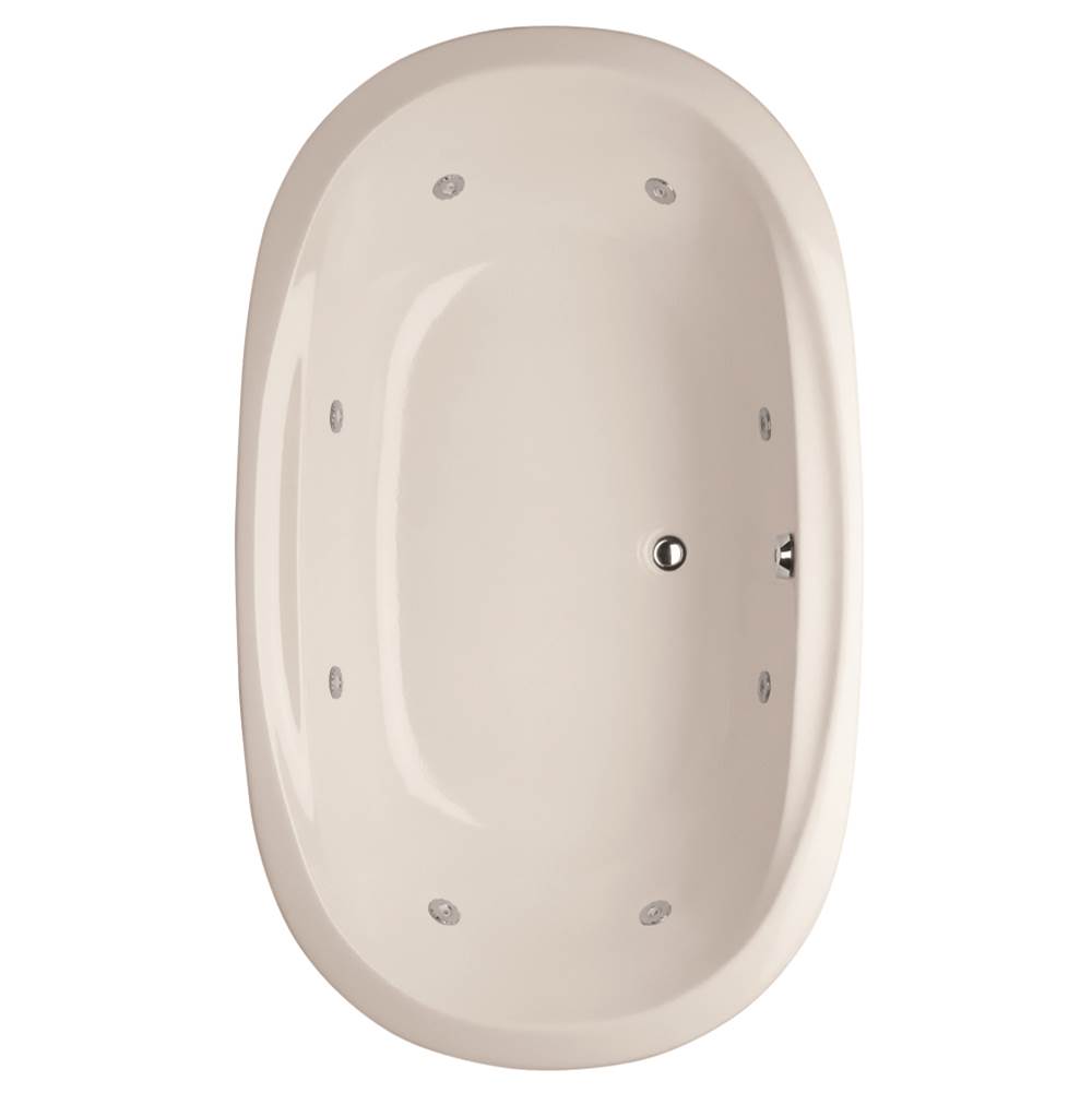 Hydro Systems STUDIO DUAL OVAL 7444 AC W/ WHIRLPOOL SYSTEM - WHITE