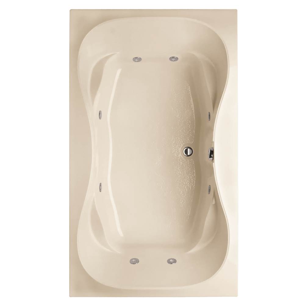 Hydro Systems STUDIO HOURGLASS 7242 AC W/WHIRLPOOL SYSTEM-BISCUIT