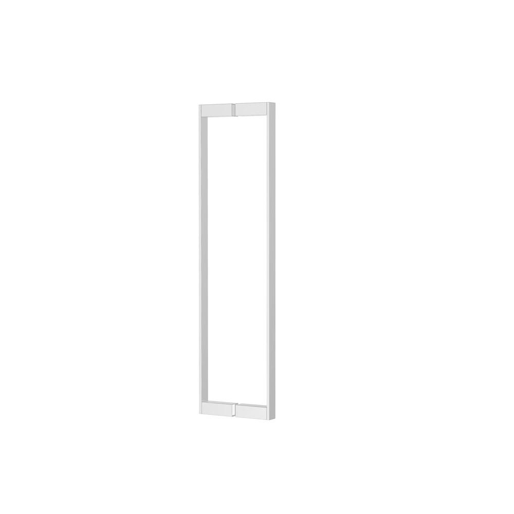 Kartners MUNICH - 18-inch Double Shower Door Handle-Glossy White