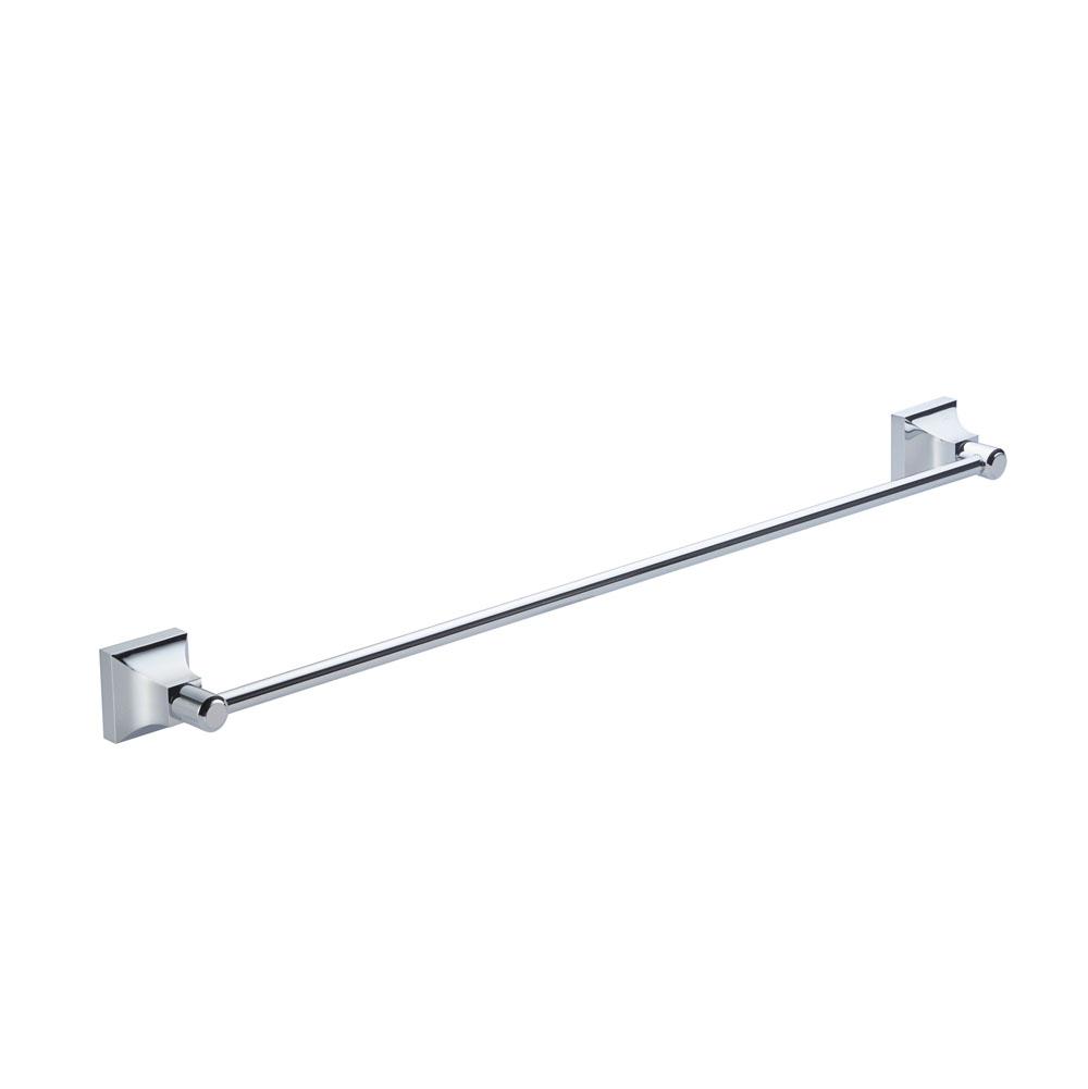 Kartners GLASGOW - 24-inch Bathroom Towel Bar-Polished Brass