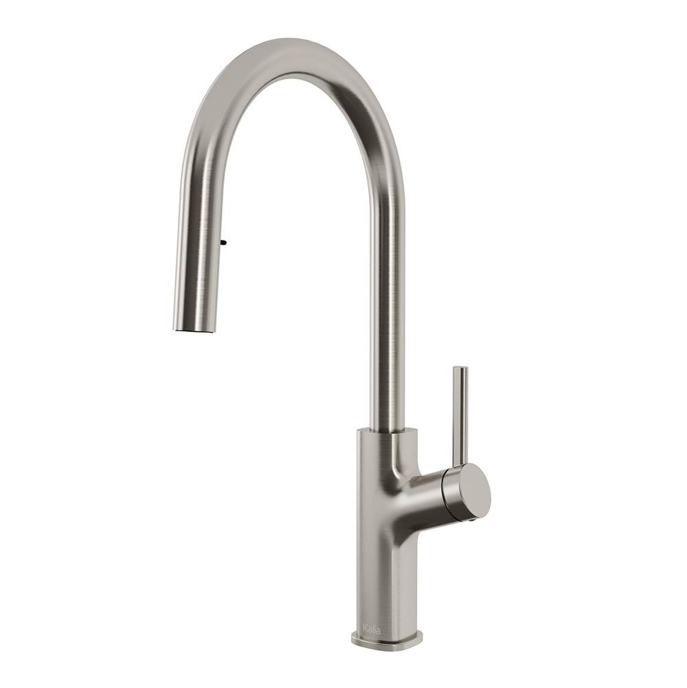 Kalia MASIMO diver™ Single Handle Kitchen Faucet Pull-Down Dual Spray Stainless Steel PVD