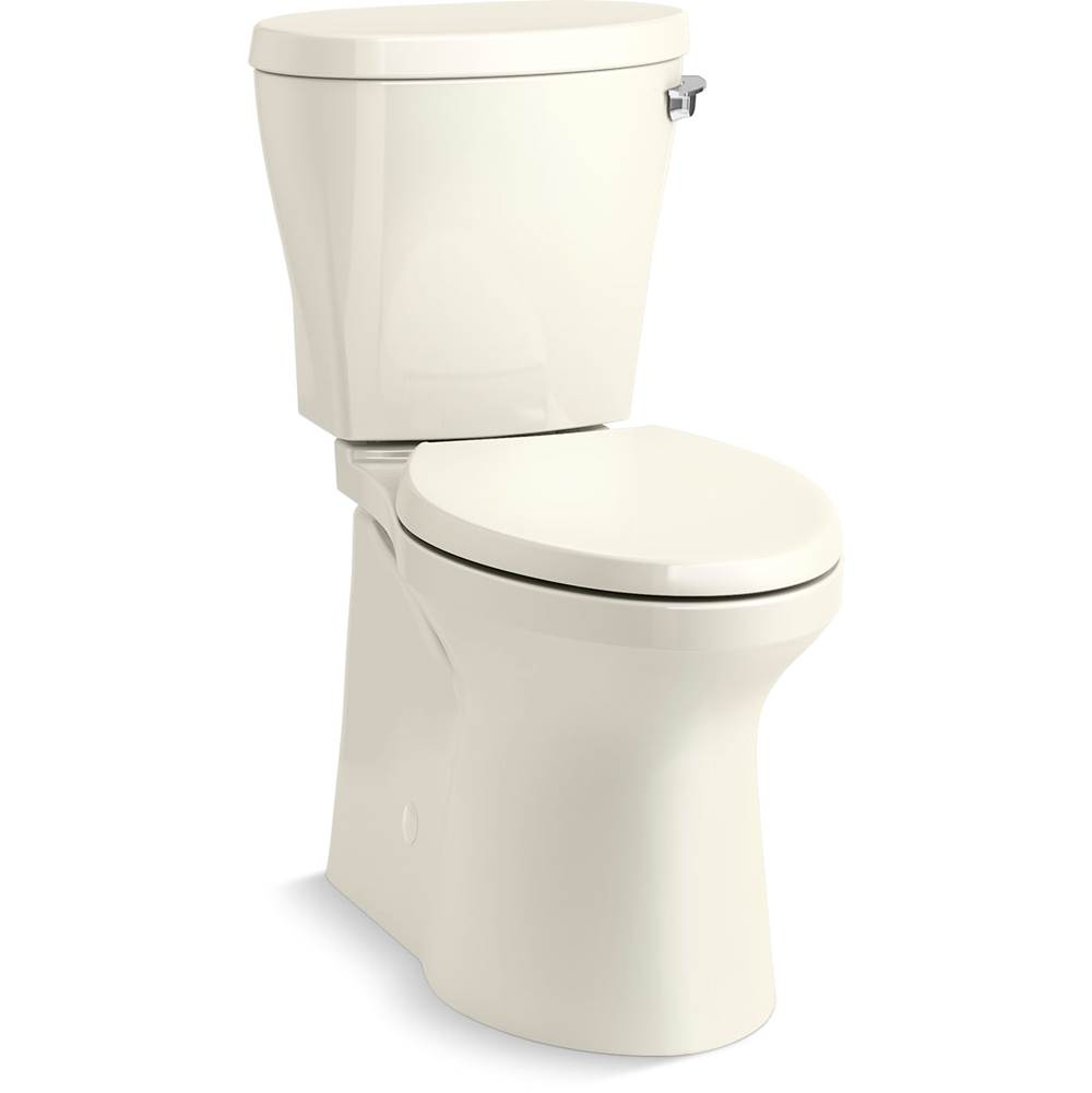 Kohler Betello® Comfort Height® Two-piece elongated 1.28 gpf chair height toilet with right-hand trip lever