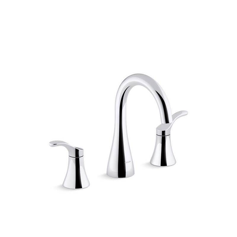Kohler Simplice® Widespread bathroom sink faucet, 1.0 gpm