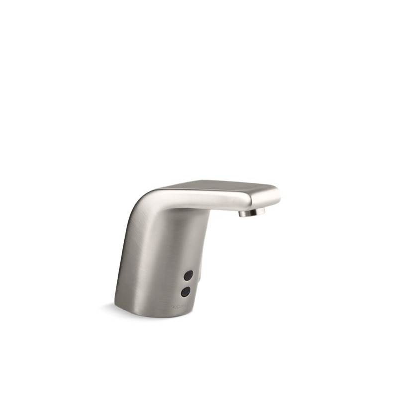 Kohler Sculpted Touchless faucet with Insight™ technology and temperature mixer, Hybrid-powered