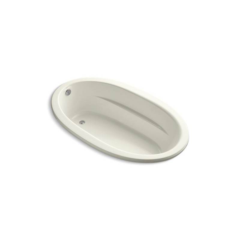 Kohler Sunward® 72'' x 42'' drop-in bath with Bask® heated surface and end drain