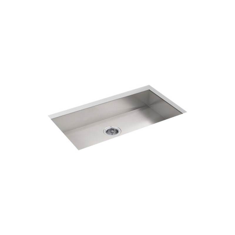 Kohler Vault™ 32'' x 18-5/16'' x 5-7/9'' Undermount large single-bowl kitchen sink with no faucet holes