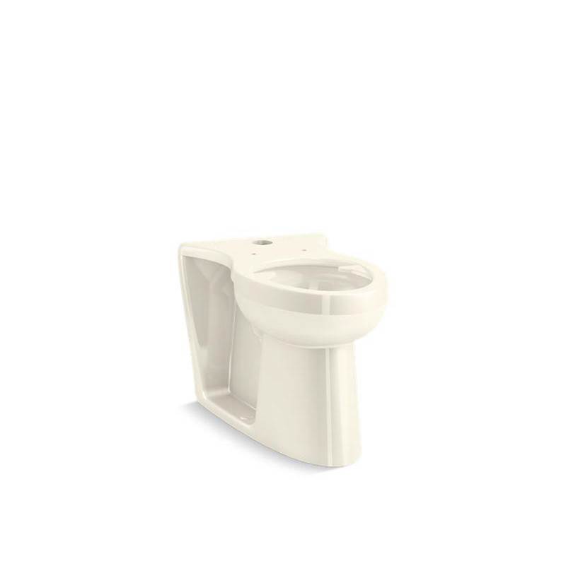 Kohler Modflex® Adjust-a-Bowl® Floor-mount top spud flushometer bowl with bedpan lugs
