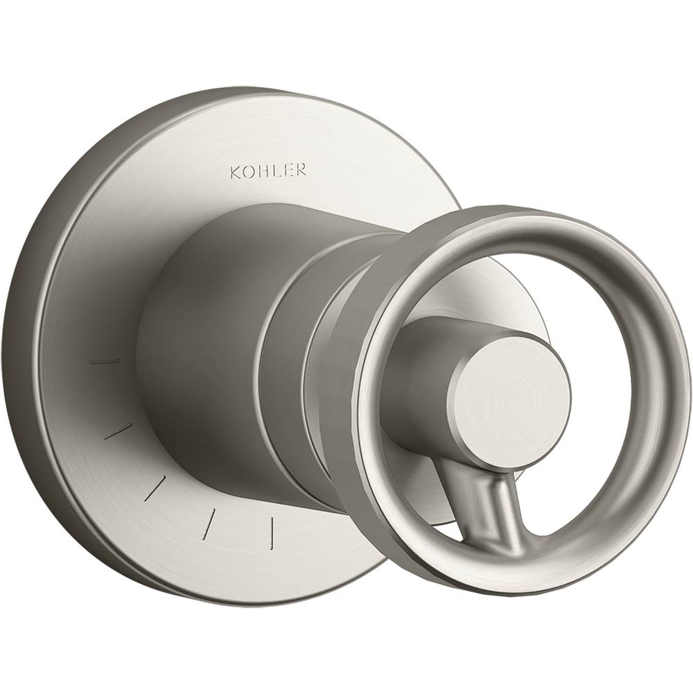 Kohler Components™ volume control valve trim with Industrial handle