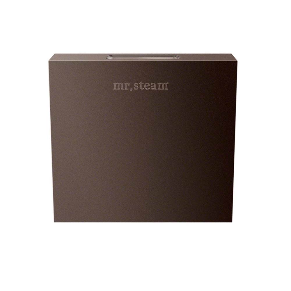 Mr. Steam Aroma Designer 3 in. W. Steamhead with AromaTherapy Reservoir in Square Oil Rubbed Bronze