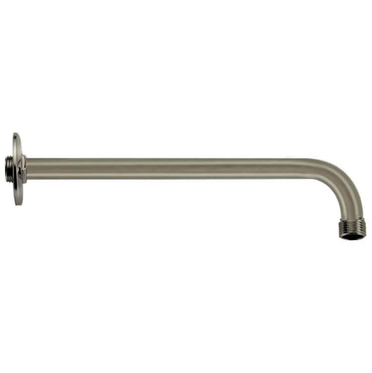 Nameeks Brass 12 Inch Shower Arm With Flange