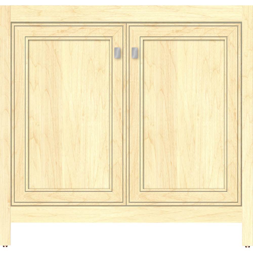 Strasser Woodenworks 36 X 21 X 34.5 Alki View Vanity Deco Miter Nat Maple Std