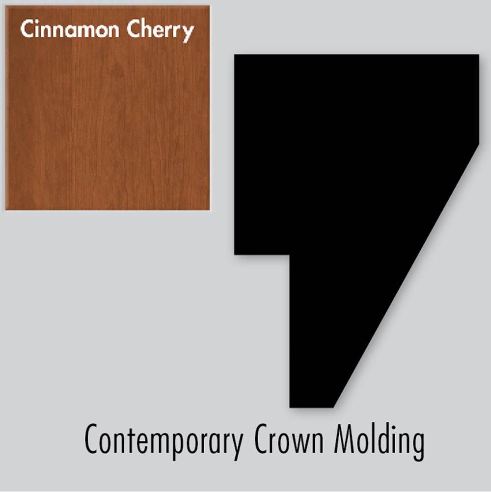 Strasser Woodenworks 2 X 1.25 X 72 Square Crown Strip Cinn Cherry