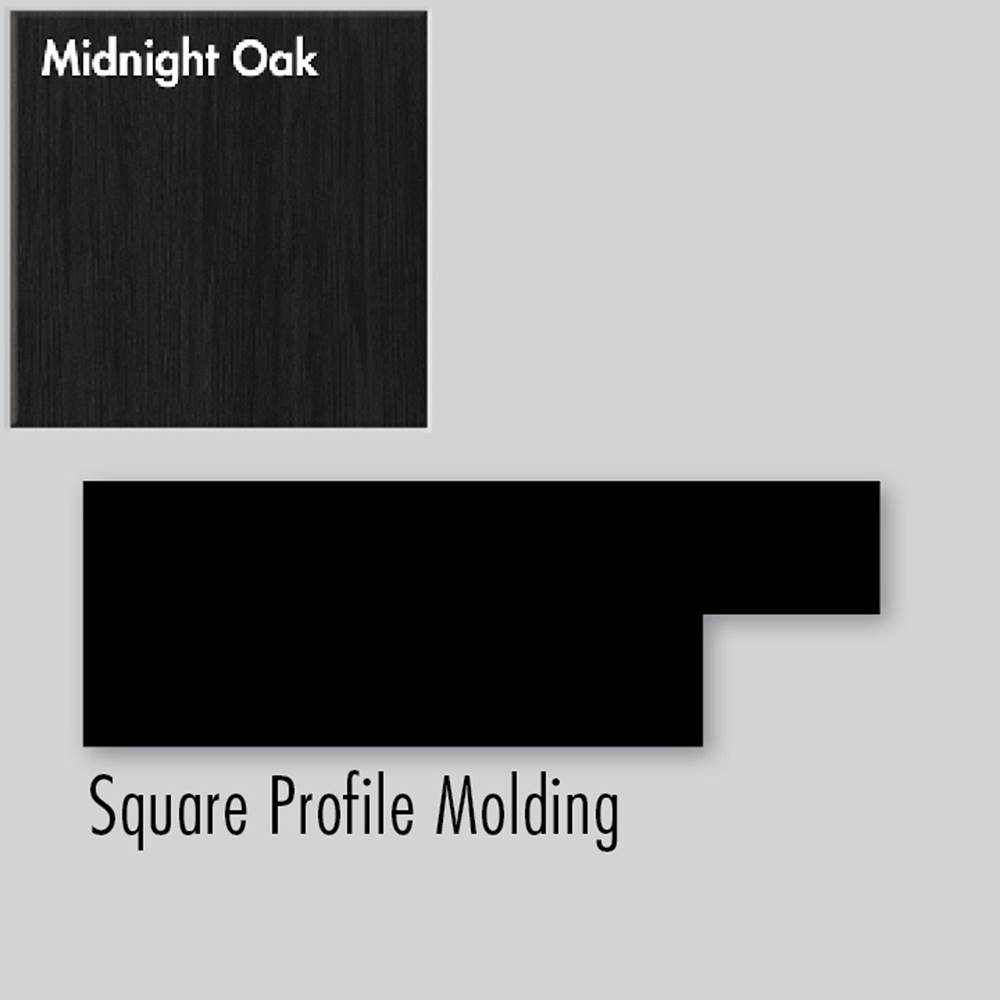 Strasser Woodenworks 2.25 X .75 X 72 Molding Square Midnight Oak