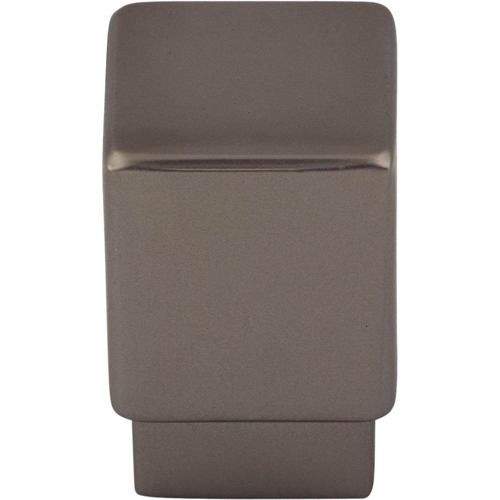 Top Knobs Tapered Square Knob 3/4 Inch Ash Gray