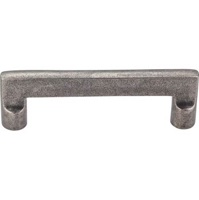 Top Knobs Aspen Flat Sided Pull 4 Inch (c-c) Silicon Bronze Light