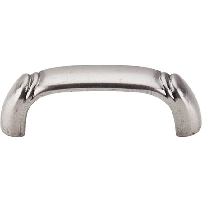 Top Knobs Dover D Pull 2 1/2 Inch (c-c) Pewter Antique
