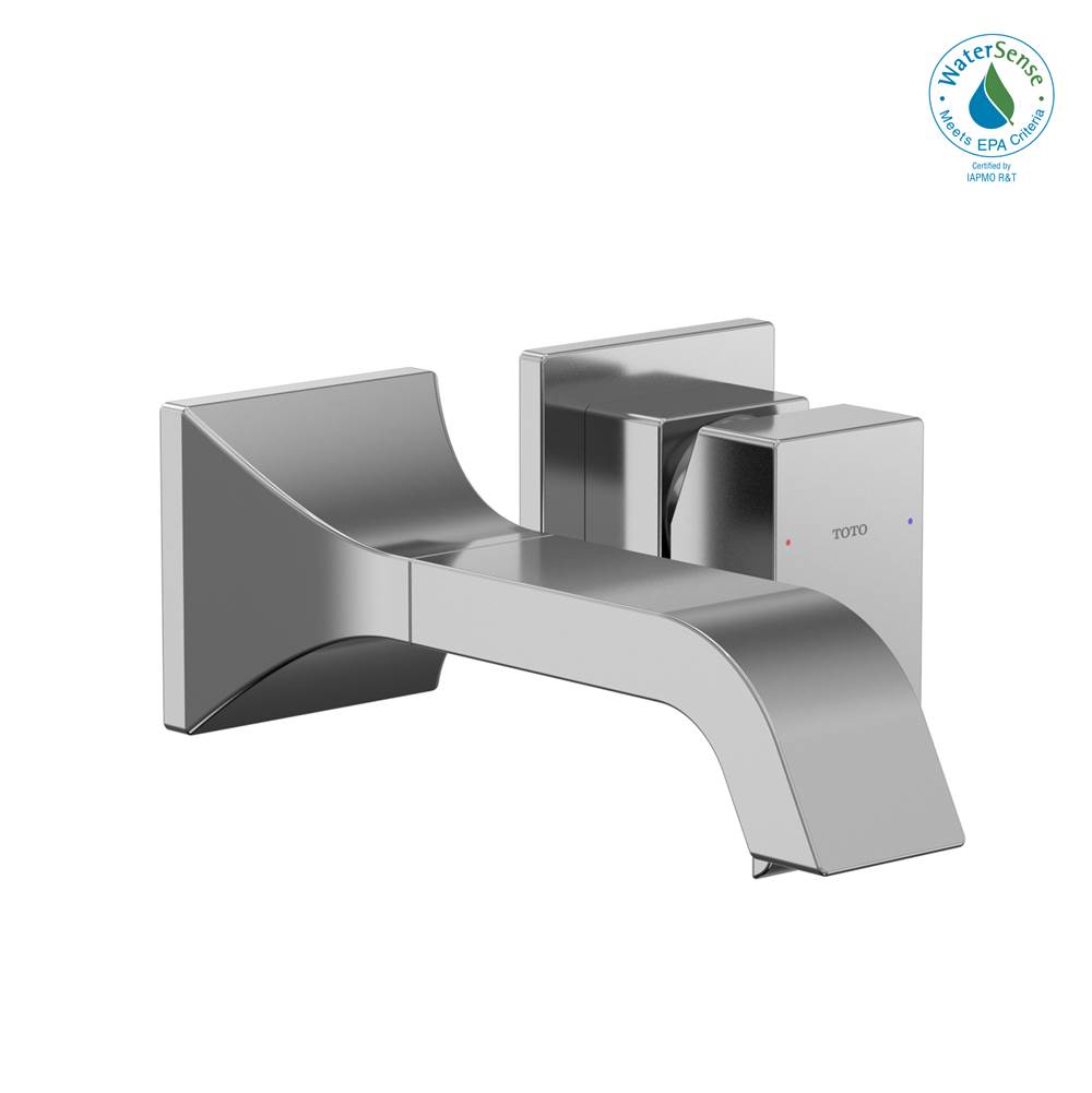 TOTO Toto® Gc 1.2 Gpm Wall-Mount Single-Handle Bathroom Faucet With Comfort Glide Technology, Polished Chrome