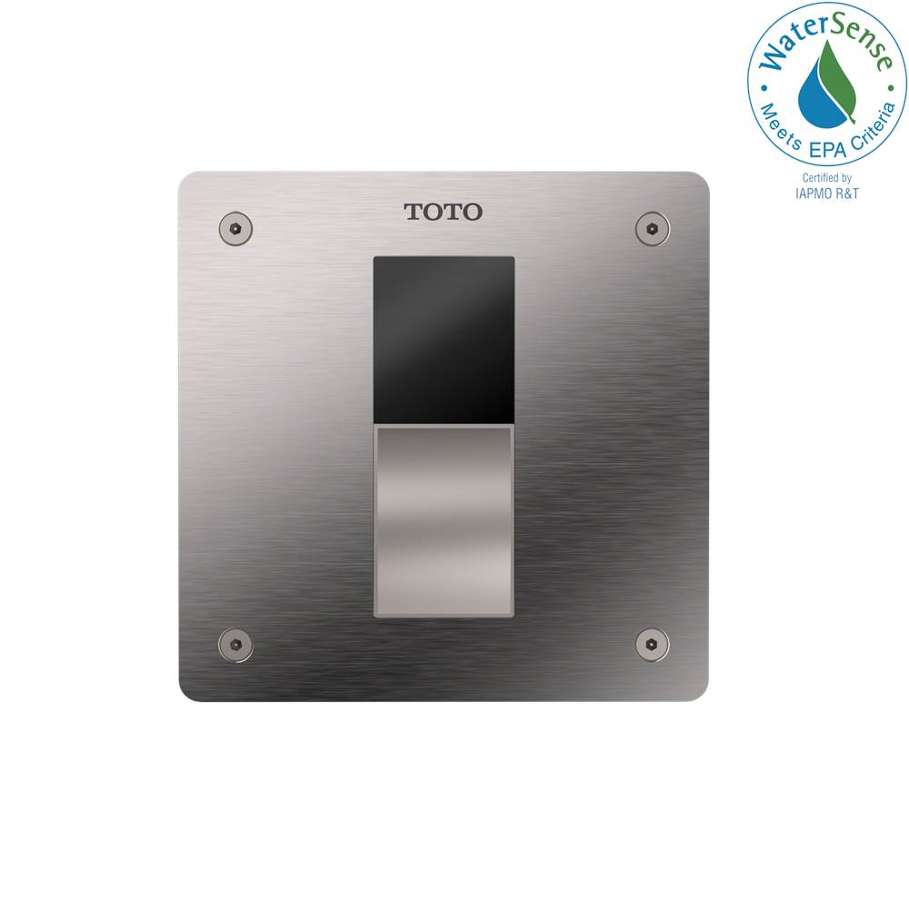 TOTO Toto® Ecopower® Touchless 1.0 Gpf Toilet Flushometer Valve With 4 X 4 Inch Cover Plate, Stainless Steel