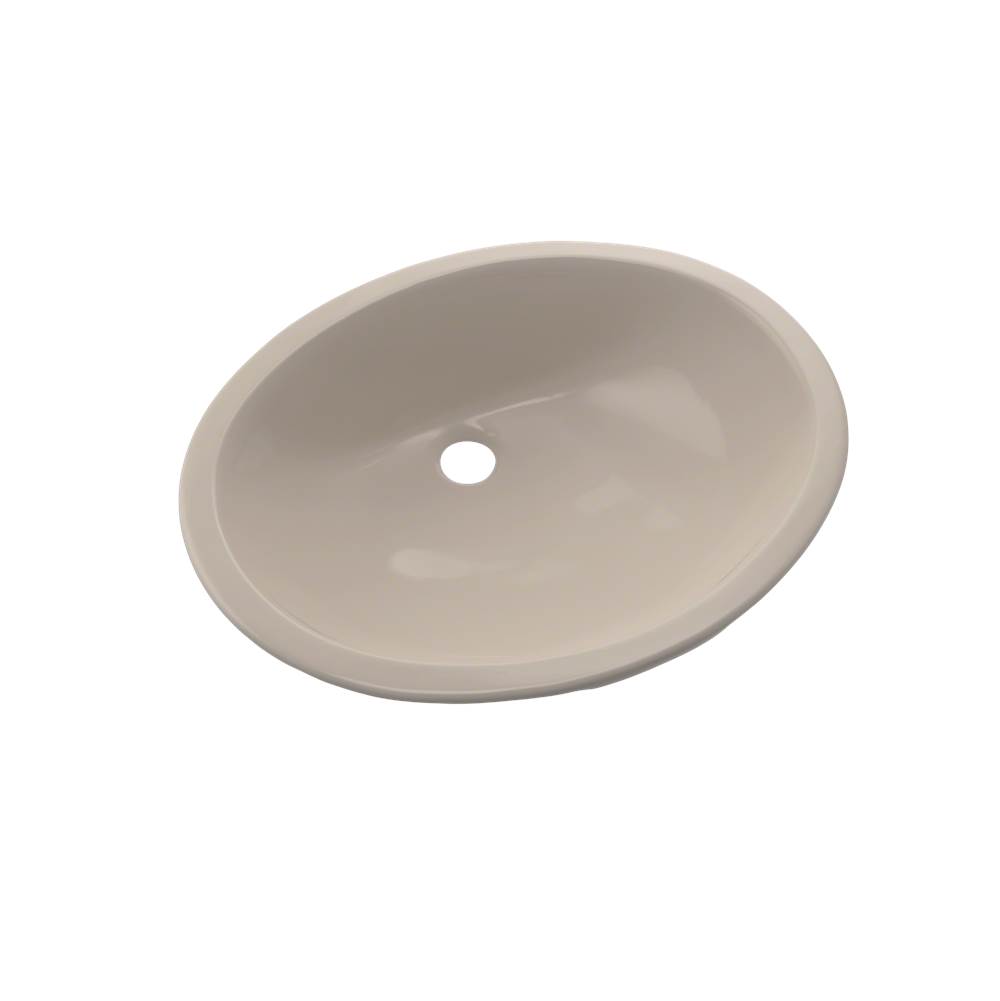 TOTO Toto® Rendezvous® Oval Undermount Bathroom Sink With Cefiontect, Bone