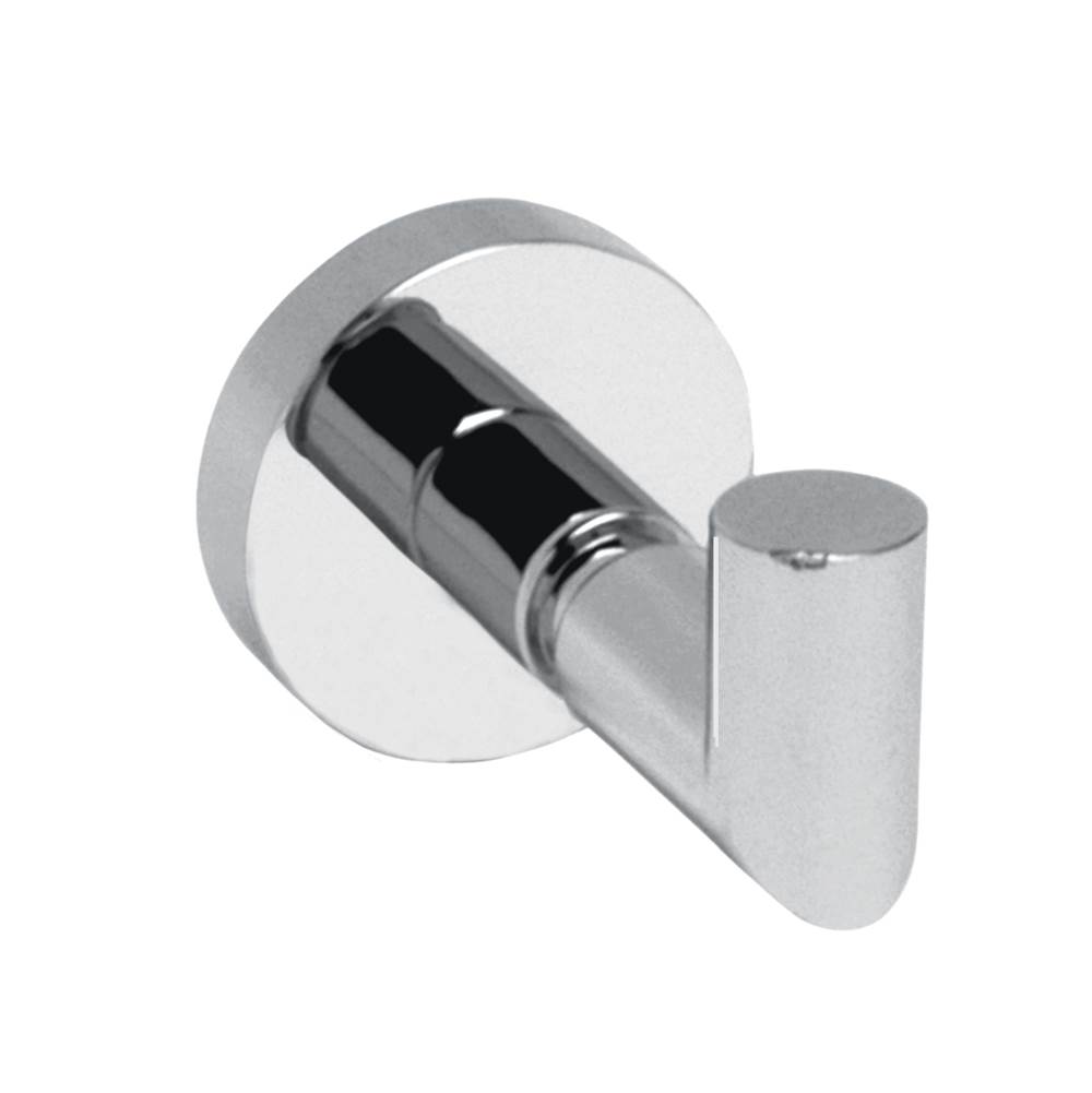 Valsan Axis Polished Brass Extended Robe Hook