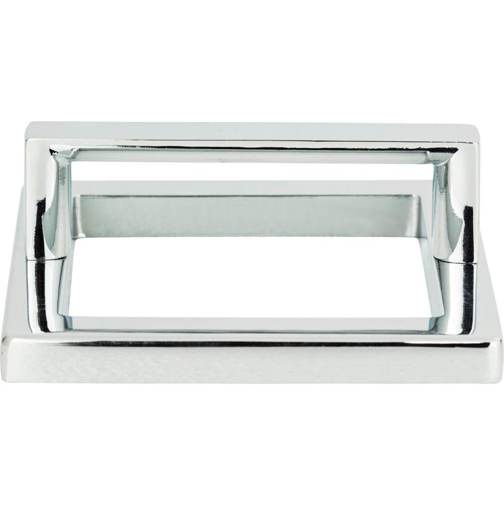 Atlas Tableau Square Base and Top 2 1/2 Inch (c-c) Polished Chrome