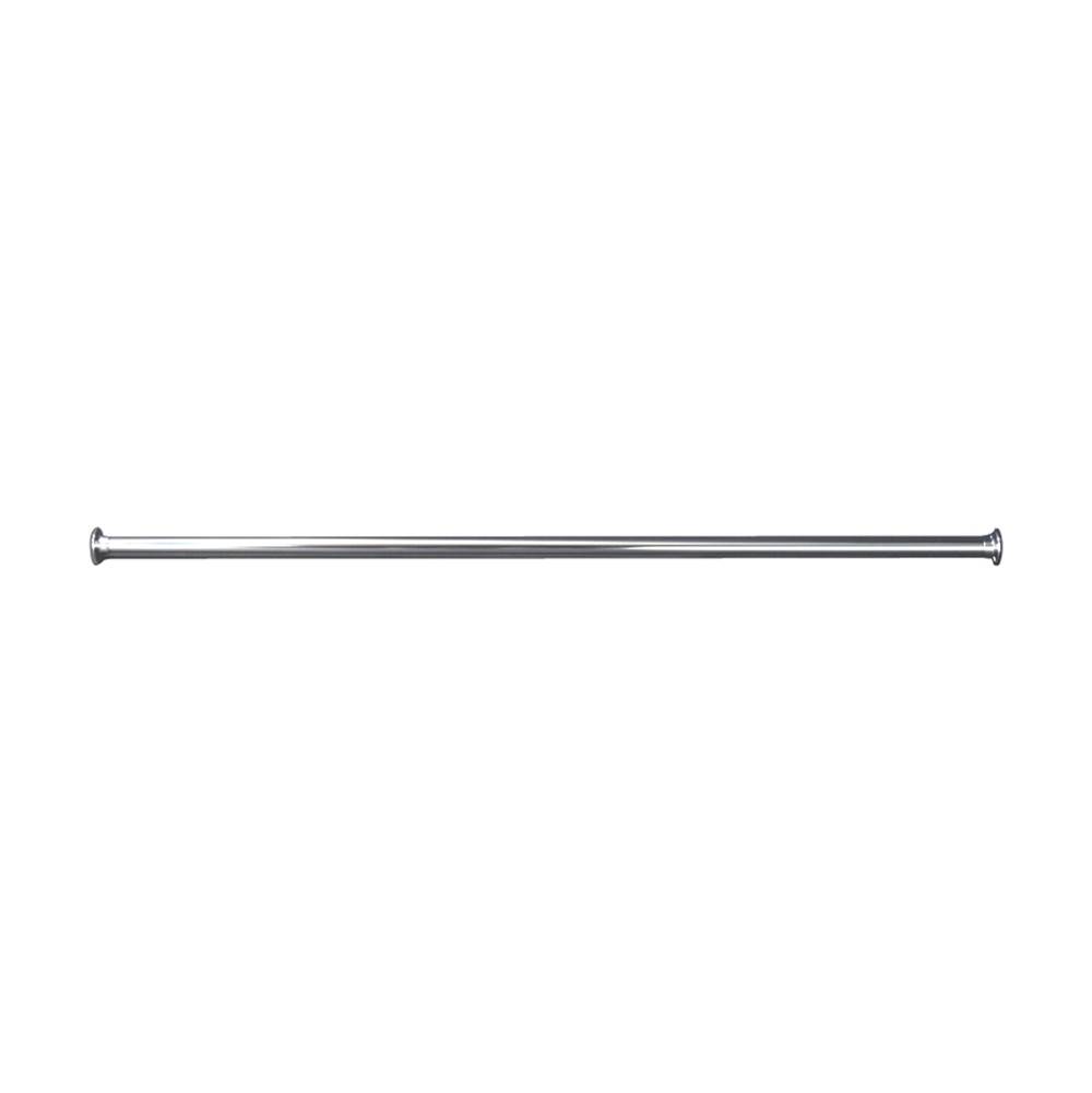 Barclay 4100 Straight Rod, 72'', w/310 Flanges, Polished Chrome