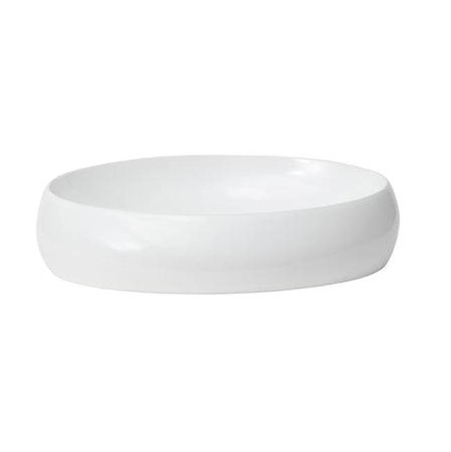 Barclay Cloud 22-7/8'' Vessel withWaste Cover in White