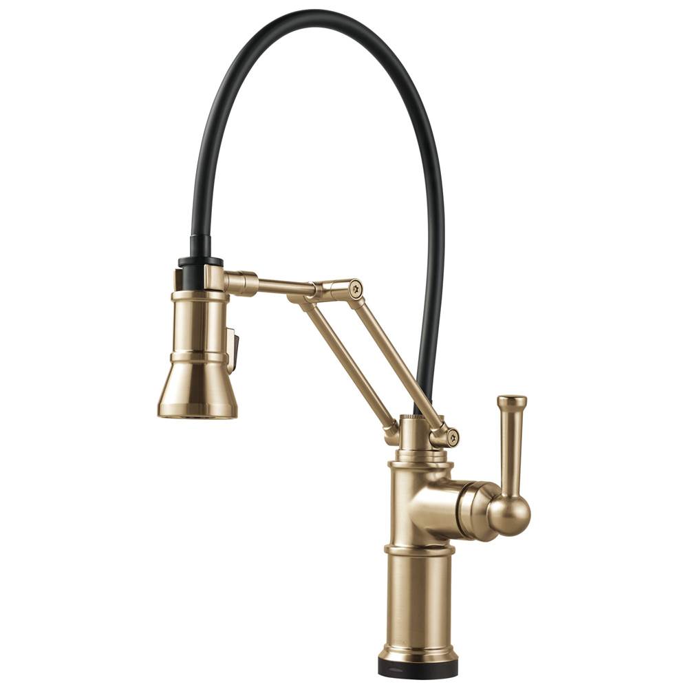 Brizo Artesso® Single Handle Articulating Kitchen Kitchen Faucet with SmartTouch® Technology