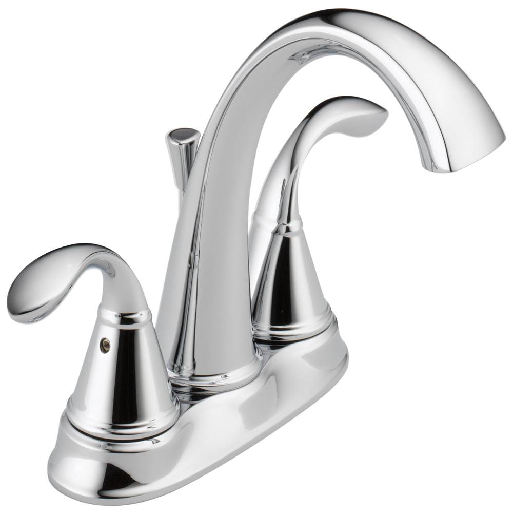 Delta Faucet Zella® Two Handle Centerset Bathroom Faucet