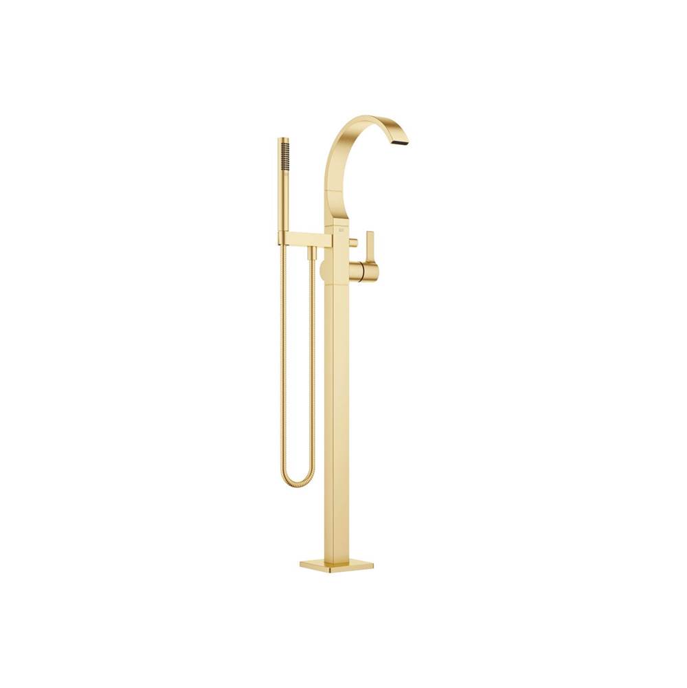 Dornbracht CYO Single-Lever Tub Mixer For Freestanding Installation With Hand Shower Set In Brushed Durabrass
