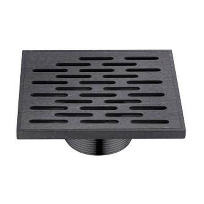 Dawn Shower square drain (screw-in), 304 type stainless steel, Dark Brown Finished, 32''Lx5-3/32''Wx2''D
