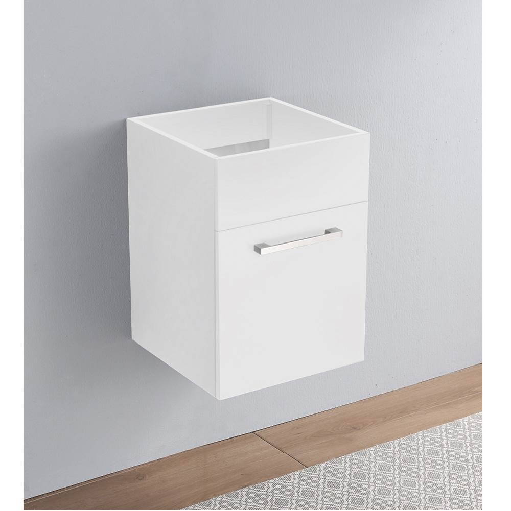Dawn Quin Series Cabinet, Pure White Finish, Size: 15-15/16'' L x 16-1/8''W x 22-7/8''H