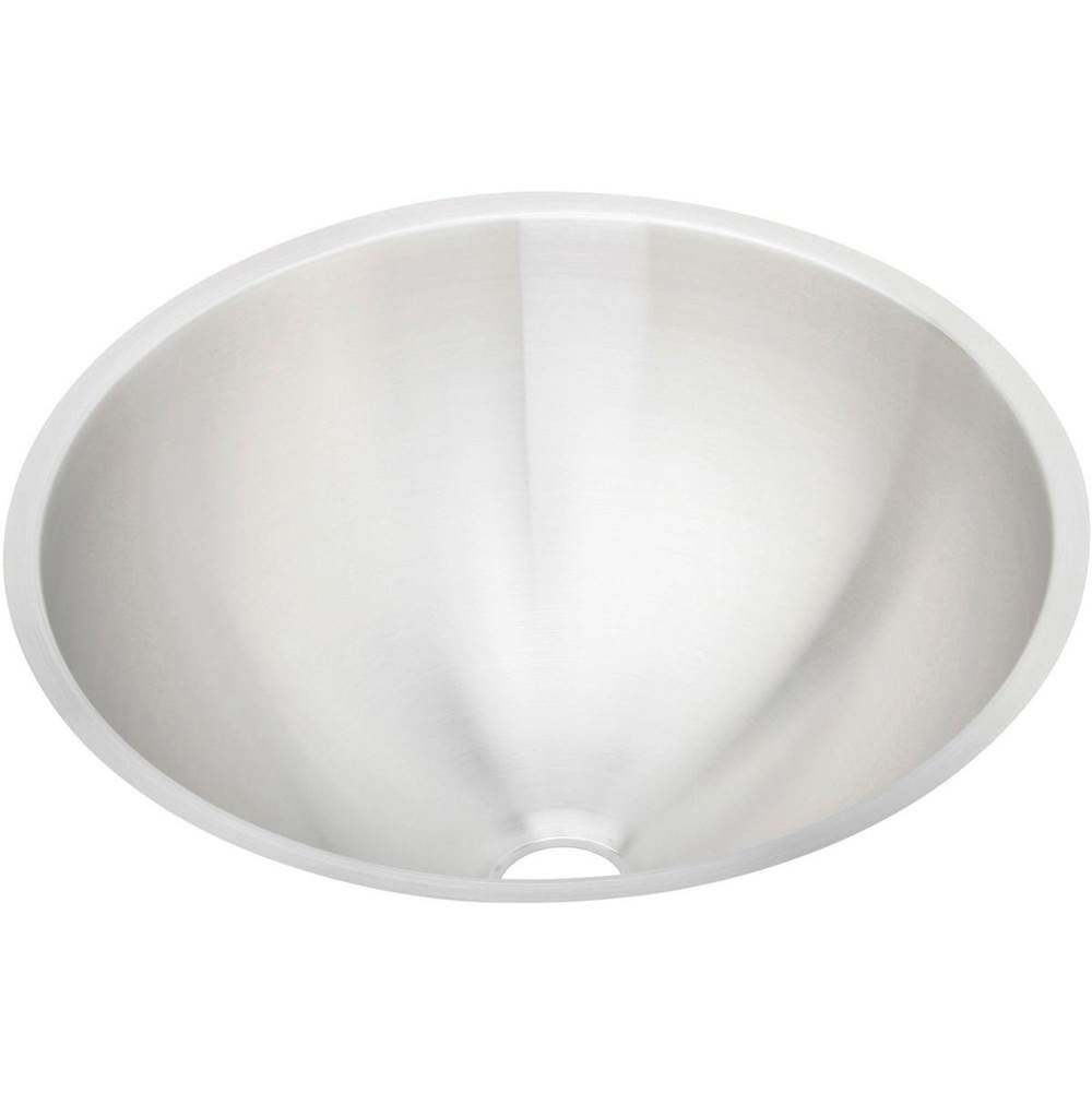 Elkay Asana Stainless Steel 18-3/8'' x 18-3/8'' x 8'', Single Bowl Undermount Bathroom Sink