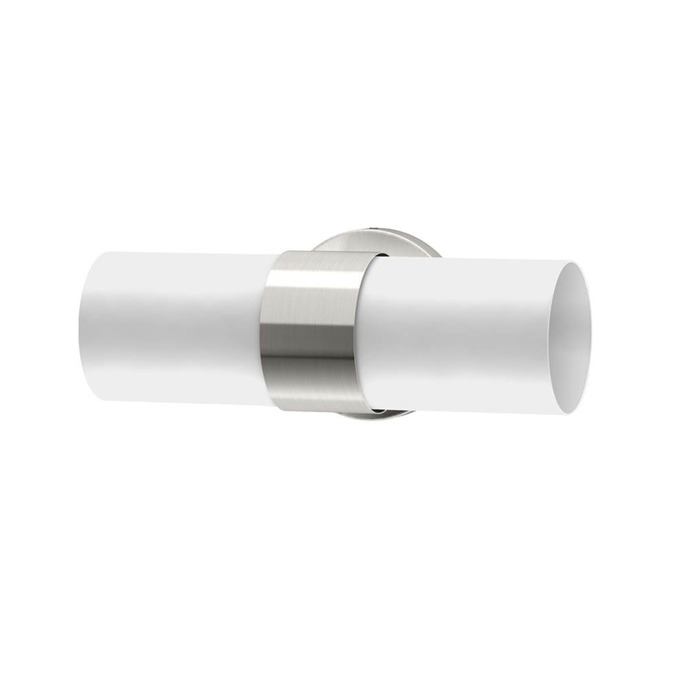 Gatco GLAM,DOUBLE SCONCE,STN NICKEL